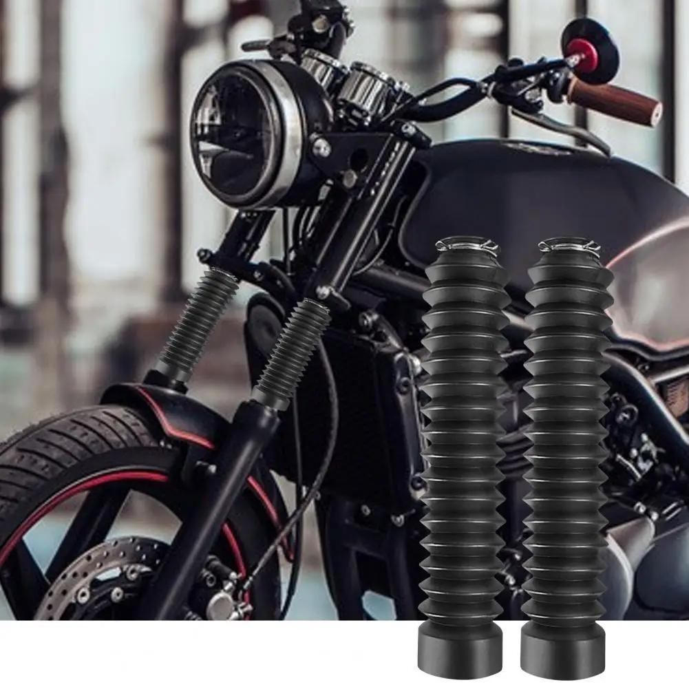 Front Fork Gaiter Rubber Front Fork Dust Cover Telescopic High Toughness  Premium Motorcycle Scooter Front Fork Dust